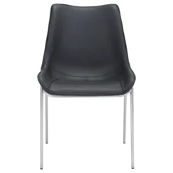 Kirkland's Home Dining Chairs-Faux Leather Stitch Dining Chairs, Set Of 2