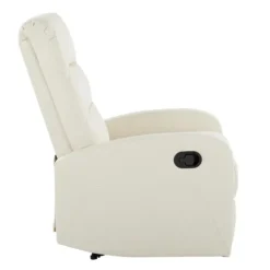 Kirkland's Home Accent Chairs-Faux Leather Upholstered Slim Recliner