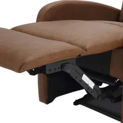 Kirkland's Home Accent Chairs-Faux Leather Upholstered Slim Recliner