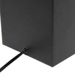 Kirkland's Home Table Lamps-Faux Leather Usb Table Lamp