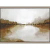 Kirkland's Home Framed Art-Firestone Lake View Framed Canvas Art Print