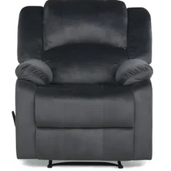 Kirkland's Home Accent Chairs-Flannel Overstuffed Pull Recliner