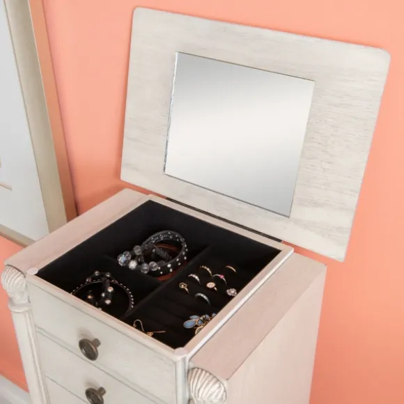 Kirkland's Home Dressers & Chests-Flip Top 5-Drawer Wood Armoire