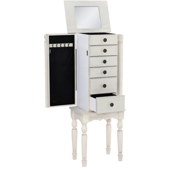 Kirkland's Home Dressers & Chests-Flip Top 5-Drawer Wood Armoire