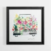 Kirkland's Home Framed Art-Flower Bed Pickup Truck Framed Art Print