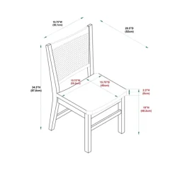 Kirkland's Home Accent Chairs-Folding Rat Cane Back Cushioned Chair