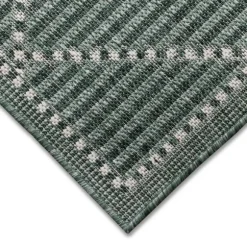 Kirkland's Home Outdoor Rugs-Forest Geo Lattice Outdoor Area Rug, 6X9