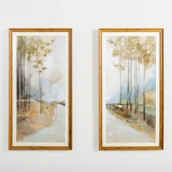 Kirkland's Home Framed Art-Forest Path Ii Framed Art Print