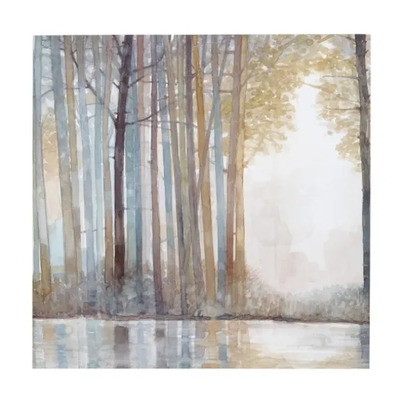 Kirkland's Home Canvas Art-Forest Reflections Canvas Art Prints, Set Of 3