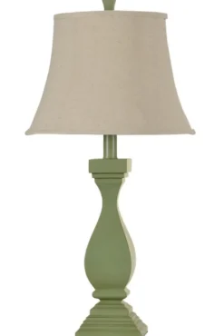 Kirkland's Home Table Lamps-French Green Classic Table Lamp