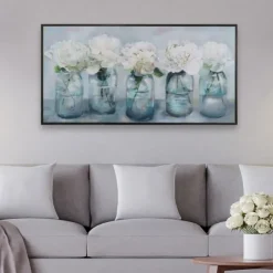 Kirkland's Home Framed Art-Fresh Picked Peonies Framed Art Print