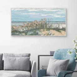 Kirkland's Home Canvas Art-From The Dunes Framed Canvas Art Print