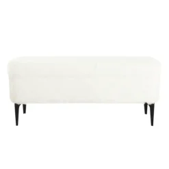 Kirkland's Home Benches & Ottomans-Fur Storage Bench