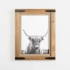 Kirkland's Home Framed Art-Furry Highland Cow Framed Art Print