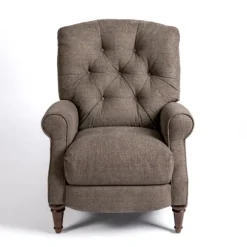 Kirkland's Home Accent Chairs-Gabor Ash Tufted Upholstered Recliner