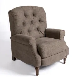 Kirkland's Home Accent Chairs-Gabor Ash Tufted Upholstered Recliner