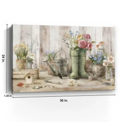 Kirkland's Home Canvas Art-Garden Fare Giclee Canvas Art Print