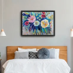 Kirkland's Home Framed Art-Garden Variety Framed Canvas Art Print