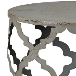 Kirkland's Home Accent & End Tables-Geometric Frame Metal Accent Table