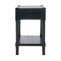 Kirkland's Home Accent & End Tables-Geometrical Industrial Pull Accent Table