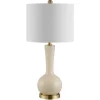Kirkland's Home Table Lamps-Glazed Glass Teardrop Table Lamp