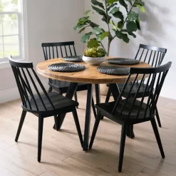 Kirkland's Home Dining Tables-Glenn Natural Wood Dining Table
