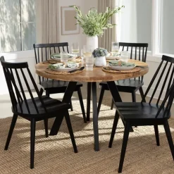 Kirkland's Home Dining Tables-Glenn Natural Wood Dining Table