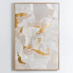 Kirkland's Home Framed Art-Gold Foil Patches Framed Art Print