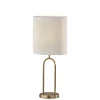 Kirkland's Home Table Lamps-Gold Metal Arched Table Lamp