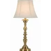 Kirkland's Home Table Lamps-Gold Metal Spindle Table Lamp