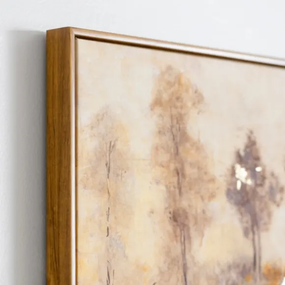 Kirkland's Home Canvas Art-Gold Natural Treescape Canvas Art Print