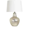 Kirkland's Home Table Lamps-Gold Ribbed Mercury Glass Table Lamp