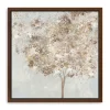 Kirkland's Home Framed Art-Gold Shimmering Tree Framed Canvas Art Print