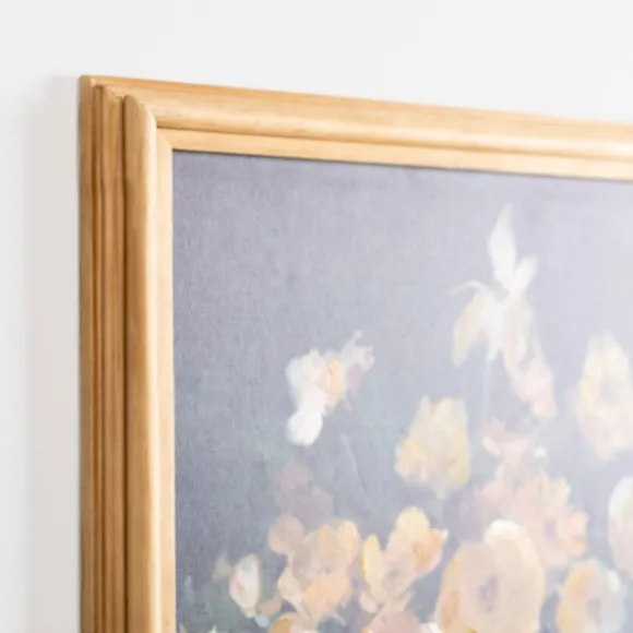 Kirkland's Home Framed Art-Golden Floral Framed Art Print