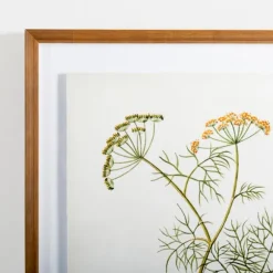 Kirkland's Home Framed Art-Golden Leaves Herbs Dill Framed Art Print