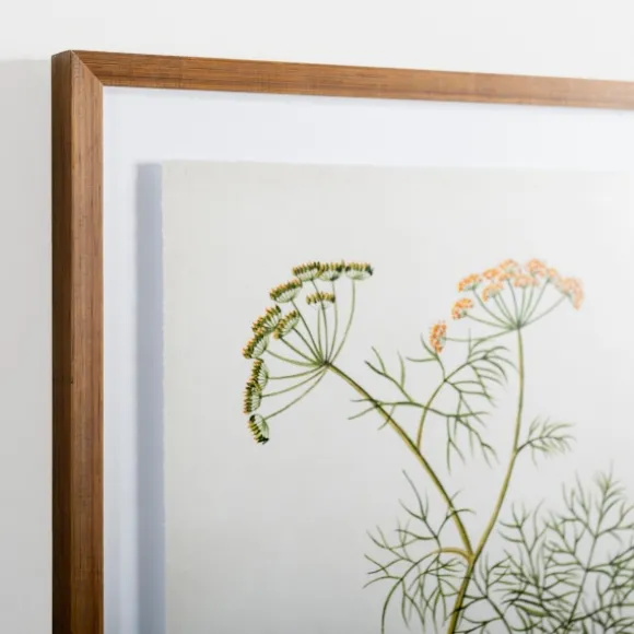 Kirkland's Home Framed Art-Golden Leaves Herbs Dill Framed Art Print