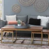 Kirkland's Home Coffee Tables-Golden Nesting 3-Pc. Coffee And Accent Table Set
