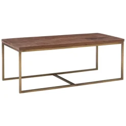 Kirkland's Home Coffee Tables-Golden Nesting 3-Pc. Coffee And Accent Table Set