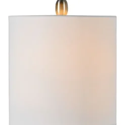 Kirkland's Home Table Lamps-Gray And Black Ceramic Table Lamp, Set Of 2