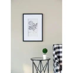 Kirkland's Home Framed Art-Gray And Cream Foliage 4-Pc. Framed Wall Art Set