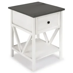 Kirkland's Home Accent & End Tables-Gray And Wash Reclaimed Wood Accent Table