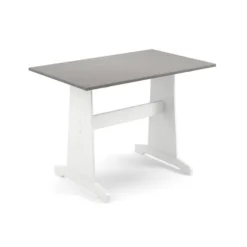 Kirkland's Home Dining Sets-Gray And White 3-Pc. Dining Nook Set