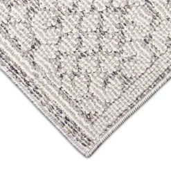 Kirkland's Home Outdoor Rugs-Gray Leopard Border Outdoor Area Rug, 7X10