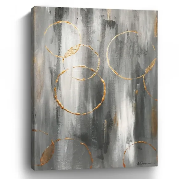 Kirkland's Home Canvas Art-Gray Matter Abstract Canvas Art Print