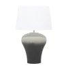 Kirkland's Home Table Lamps-Gray Ombre Ceramic Table Lamp