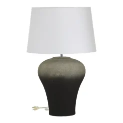 Kirkland's Home Table Lamps-Gray Ombre Ceramic Table Lamp