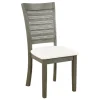 Kirkland's Home Dining Chairs-Gray Wilbur Cane Back Dining Chairs, Set Of 2