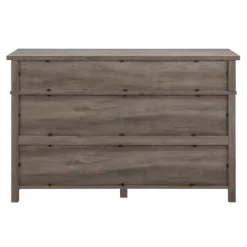 Kirkland's Home Dressers & Chests-Graywash Wood Cup Handle Dresser