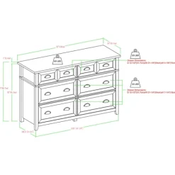 Kirkland's Home Dressers & Chests-Graywash Wood Cup Handle Dresser