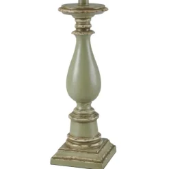 Kirkland's Home Table Lamps-Green French Country Table Lamp